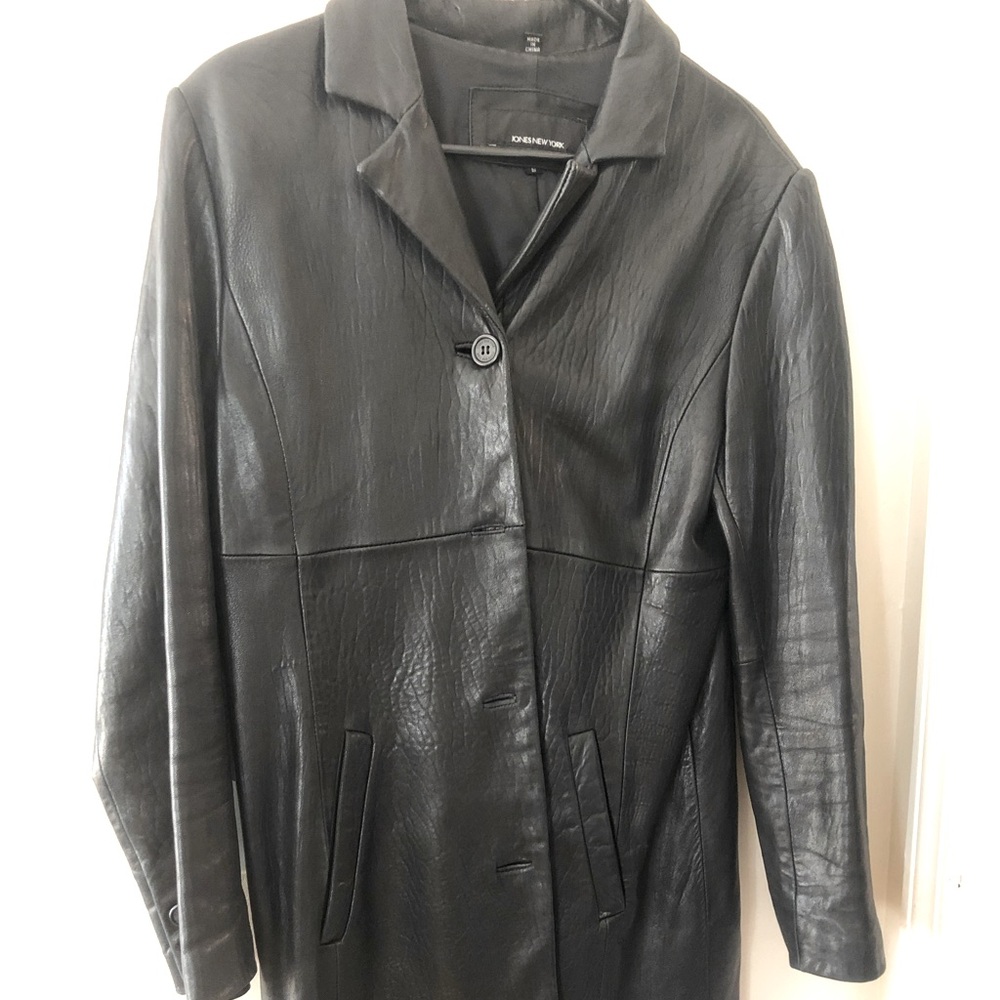 Leather Trench Coat